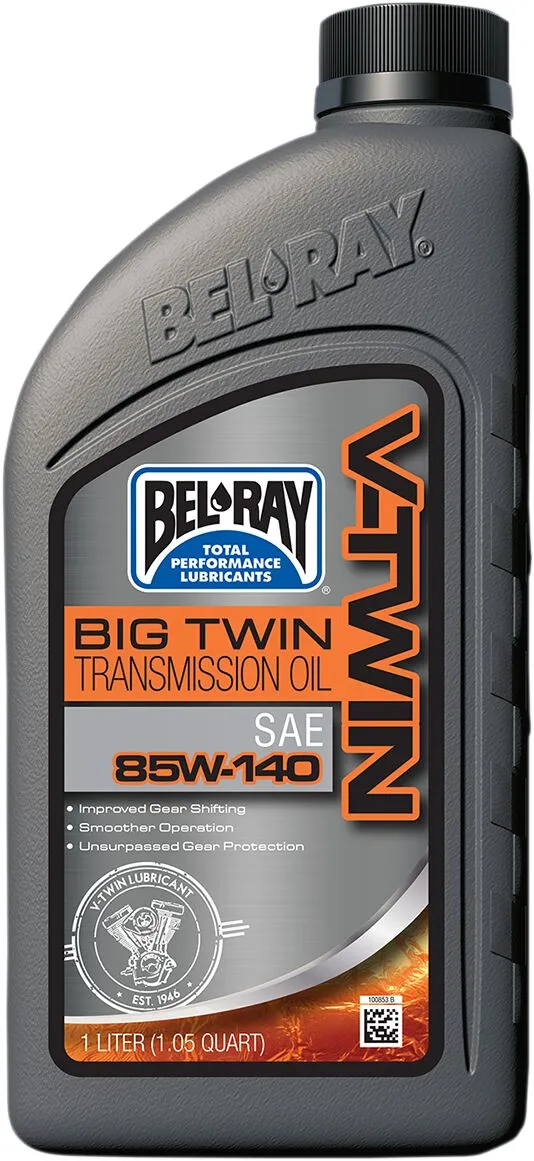 Transmissionsolja, Bel-Ray Big Twin 85W-140 1 Liter - Kastberga MC